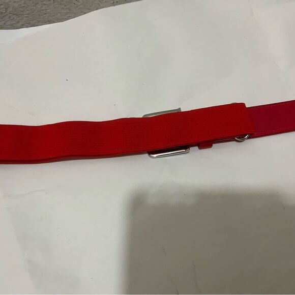 Under Armour Baseball Softball Sports Belt Red White - Picture 3 of 5